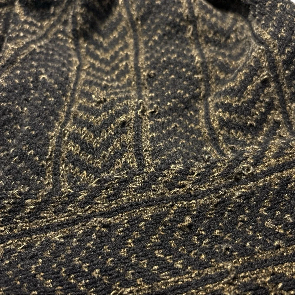 Vintage Croft & Barrow Men's Size XL Sweater Knit Pullover Brown & Black 90s